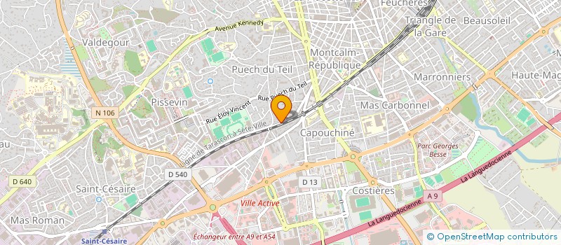 localisation de l'entreprise MADAME SOPHIE MELILLO  NIMES