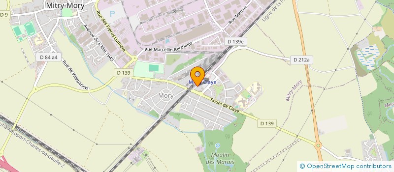 localisation de l'entreprise MADAME SOPHIE MEMBRIVES  MITRY-MORY