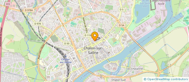 localisation de l'entreprise MADAME SOPHIE MERE  CHALON-SUR-SAONE