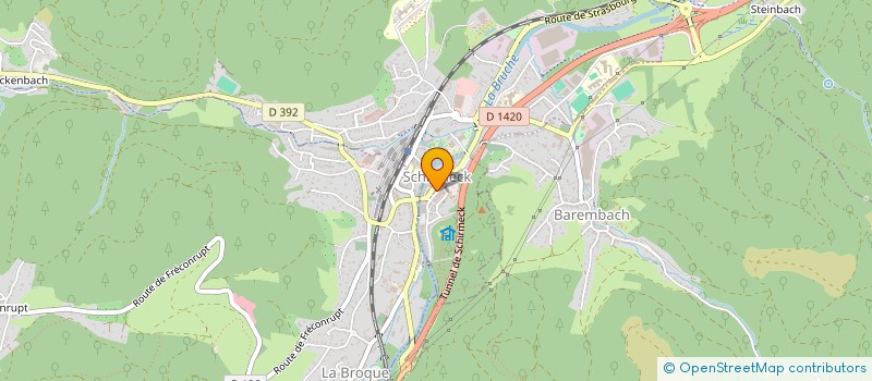 localisation de l'entreprise MADAME SOPHIE MERLET à STRASBOURG