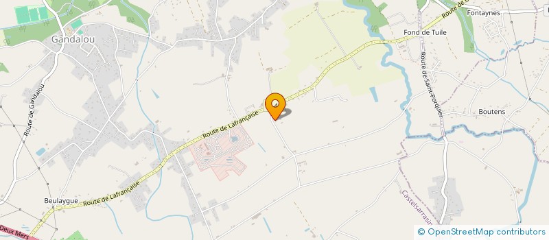 localisation de l'entreprise MADAME SOPHIE MERLO  CASTELSARRASIN