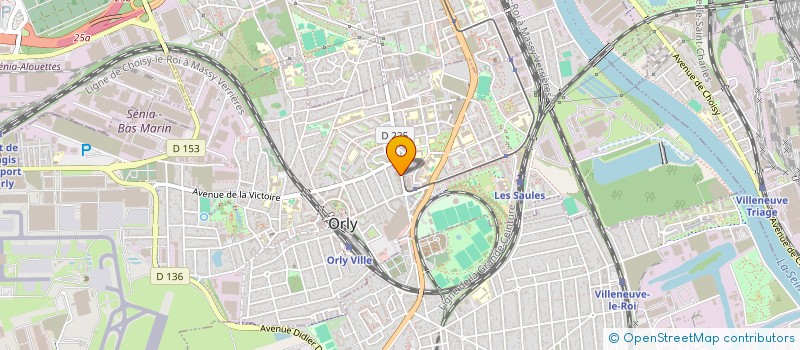 localisation de l'entreprise MADAME SOPHIE MIATTI  ORLY