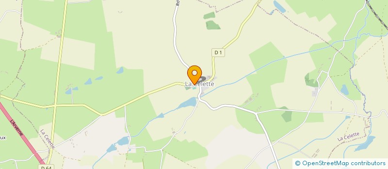 localisation de l'entreprise MADAME SOPHIE MICHEL  LA CELETTE