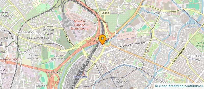 localisation de l'entreprise MADAME SOPHIE MIGNOT à STRASBOURG
