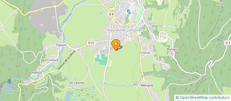 localisation de l'entreprise MADAME SOPHIE MILLET  PLATEAU D'HAUTEVILLE