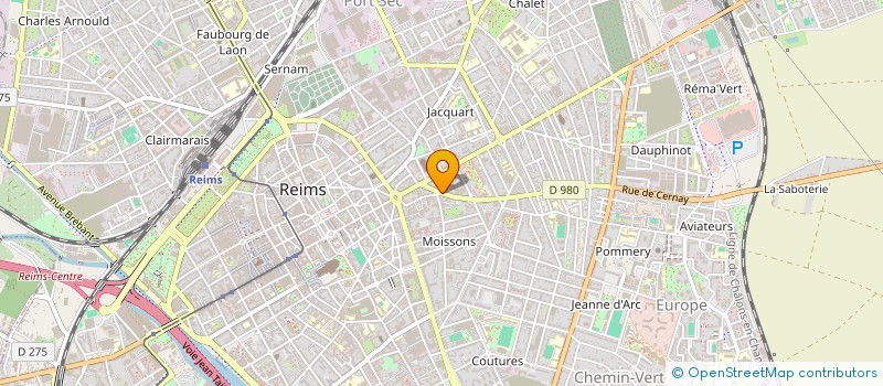 localisation de l'entreprise MADAME SOPHIE MINH-MUZEAUX  REIMS