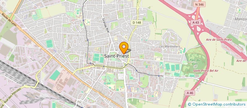 localisation de l'entreprise MADAME SOPHIE MISSOL  SAINT-PRIEST