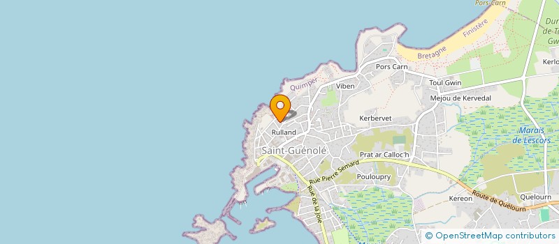 localisation de l'entreprise MADAME SOPHIE MOAL à PENMARCH