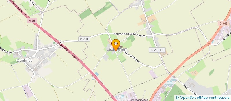 localisation de l'entreprise MADAME SOPHIE MOBAILLY  LEULINGHEM