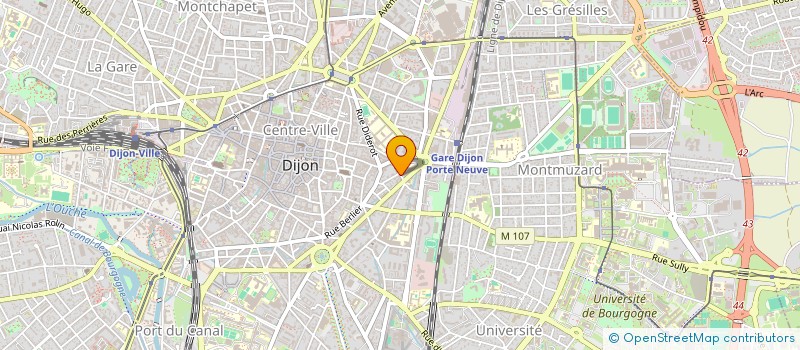 localisation de l'entreprise MADAME SOPHIE MOHR à DIJON