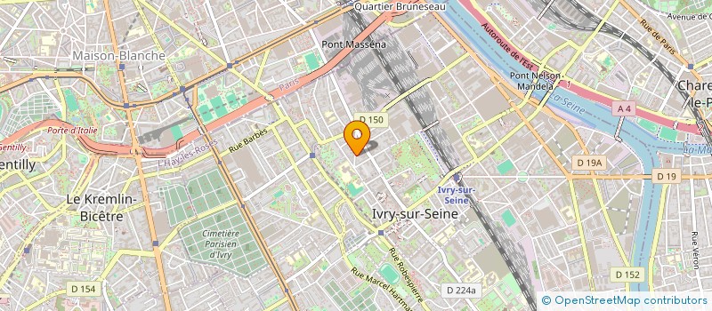localisation de l'entreprise MADAME SOPHIE MOISAN à IVRY-SUR-SEINE