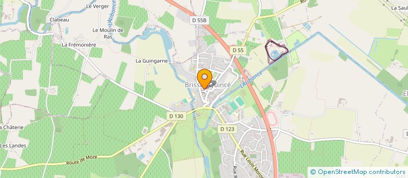 localisation de l'entreprise MADAME SOPHIE MOISON  LES GARENNES SUR LOIRE