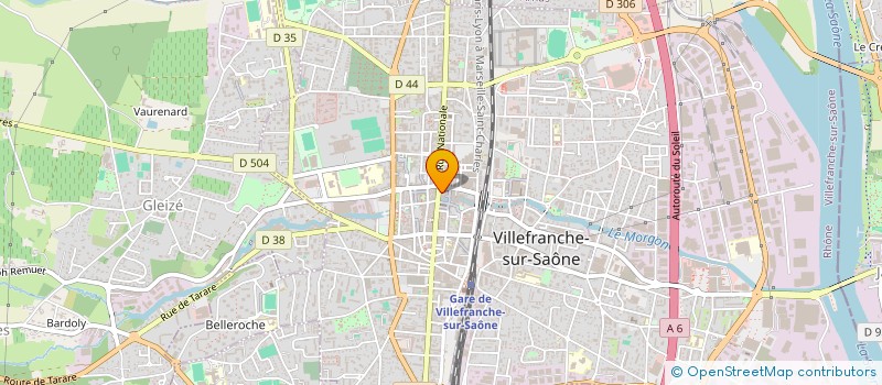 localisation de l'entreprise MADAME SOPHIE MOLAY  LYON