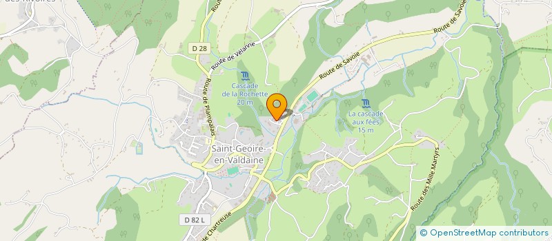 localisation de l'entreprise MADAME SOPHIE MOLINA à SAINT-GEOIRE-EN-VALDAINE