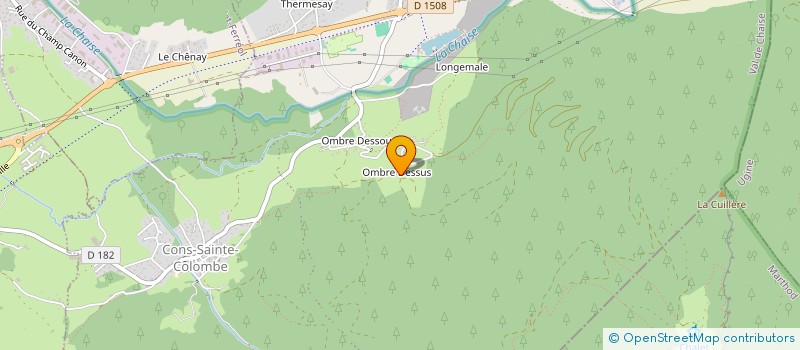 localisation de l'entreprise MADAME SOPHIE MOMBELLI  VAL DE CHAISE