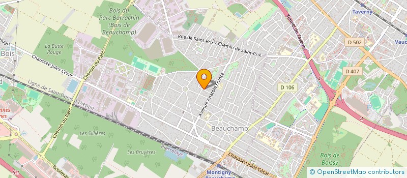 localisation de l'entreprise MADAME SOPHIE MONDOLONI  BEAUCHAMP