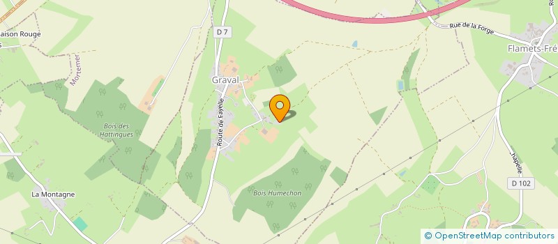 localisation de l'entreprise MADAME SOPHIE MONNE  GRAVAL