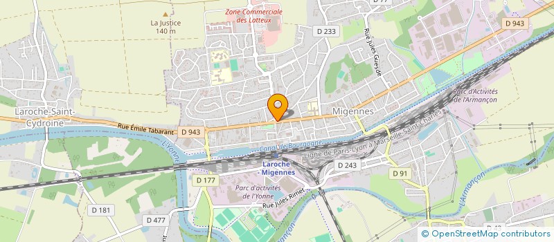 localisation de l'entreprise MADAME SOPHIE MONTAGNE à MIGENNES