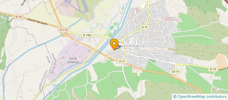 localisation de l'entreprise MADAME SOPHIE MONTAGNE à LANCON-PROVENCE