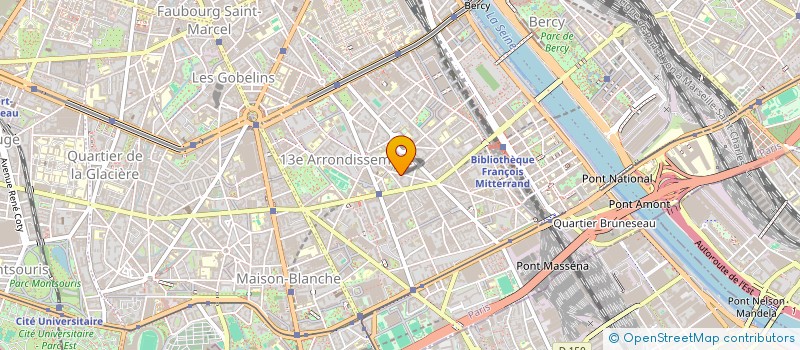 localisation de l'entreprise MADAME SOPHIE MONTEUUIS  PARIS