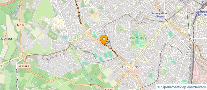 localisation de l'entreprise MADAME SOPHIE MONTMAYEUR à MONTPELLIER