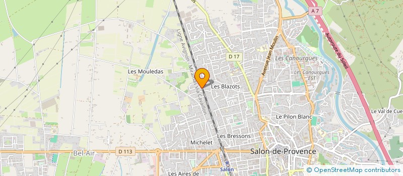 localisation de l'entreprise MADAME SOPHIE MORE  SALON-DE-PROVENCE