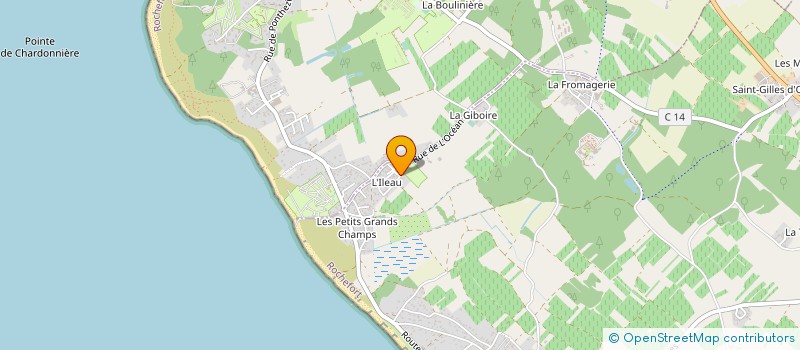 localisation de l'entreprise MADAME SOPHIE MOREAU à SAINT-PIERRE-D'OLERON