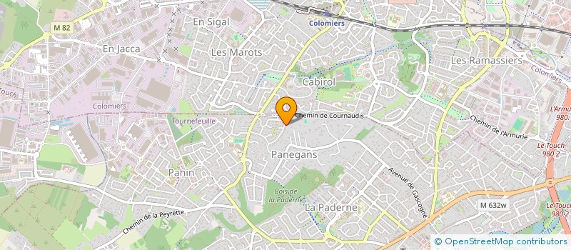 localisation de l'entreprise MADAME SOPHIE MOREAU  TOURNEFEUILLE