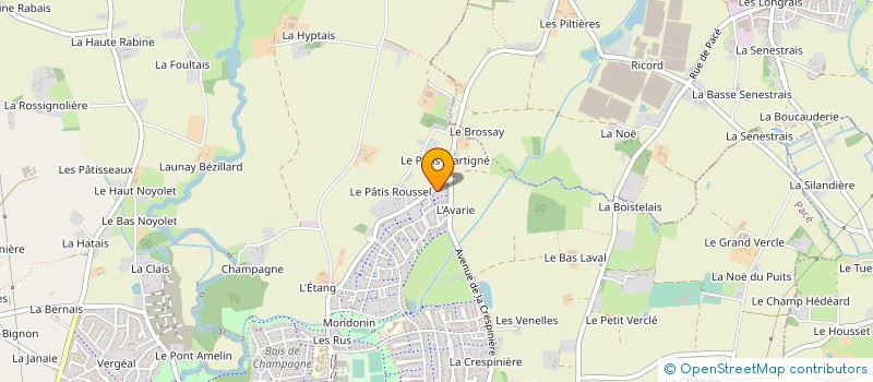 localisation de l'entreprise MADAME SOPHIE MOREL à PACE