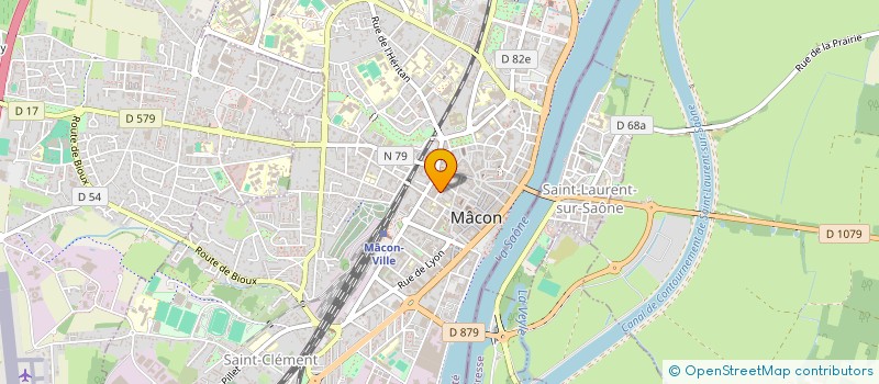 localisation de l'entreprise MADAME SOPHIE MOREL  MACON