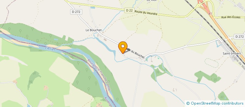 localisation de l'entreprise MADAME SOPHIE MOTTE  CHANTENAY-ST-IMBERT