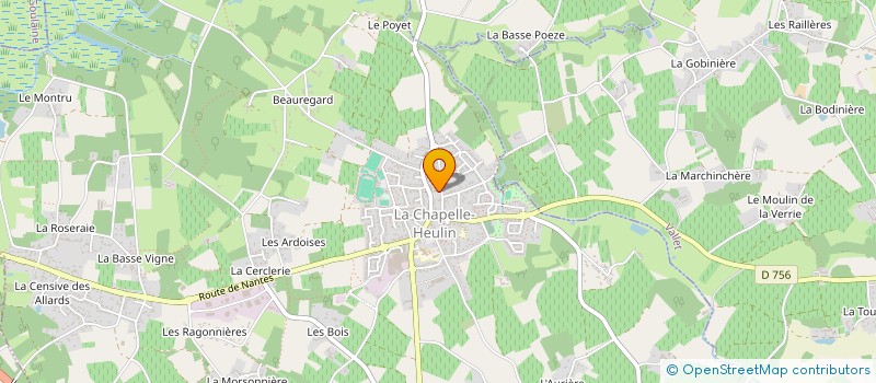 localisation de l'entreprise MADAME SOPHIE MOUCHARD  LA CHAPELLE-HEULIN