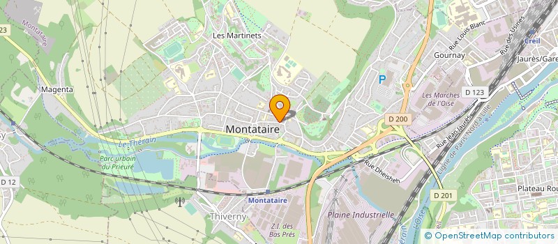 localisation de l'entreprise MADAME SOPHIE MOULARD  MONTATAIRE