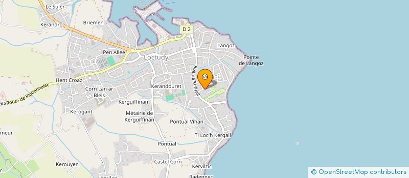 localisation de l'entreprise MADAME SOPHIE MOURRAIN  LOCTUDY