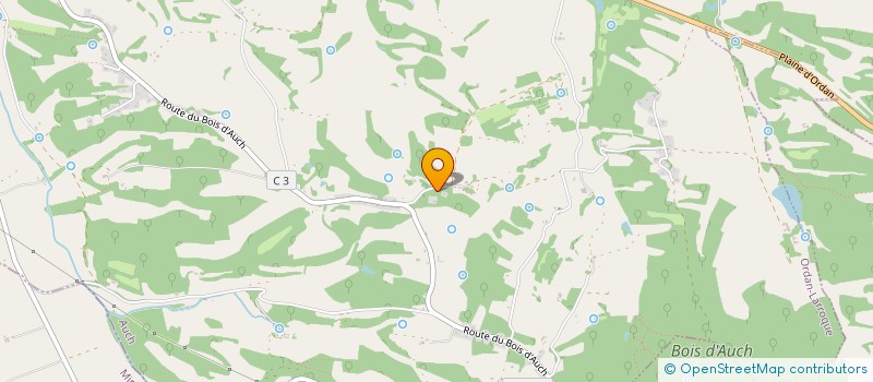 localisation de l'entreprise MADAME SOPHIE MOURROUX  ORDAN-LARROQUE