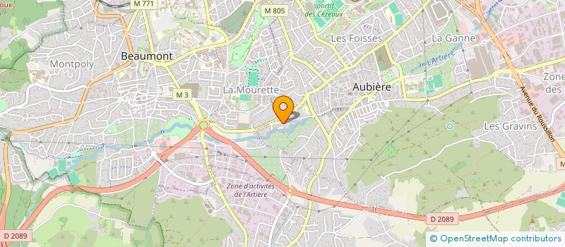 localisation de l'entreprise MADAME SOPHIE MOUSSI  CHAMALIERES