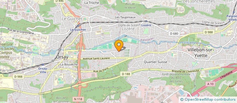 localisation de l'entreprise MADAME SOPHIE MOUTERDE à ORSAY