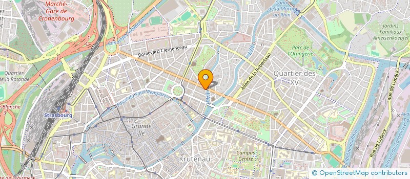 localisation de l'entreprise MADAME SOPHIE MOYON à STRASBOURG