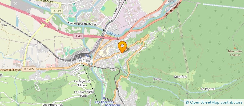 localisation de l'entreprise MADAME SOPHIE MULLIEZ  PASSY