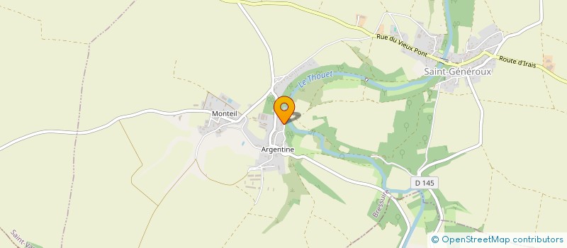 localisation de l'entreprise MADAME SOPHIE MULLINS-POOLE  SAINT-GENEROUX