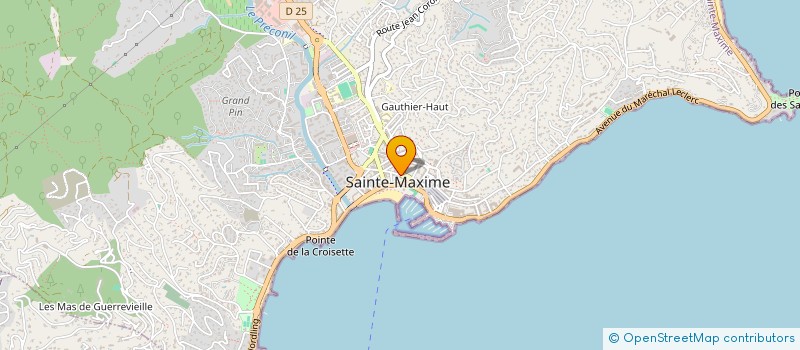 localisation de l'entreprise MADAME SOPHIE MUNIER à SAINTE-MAXIME