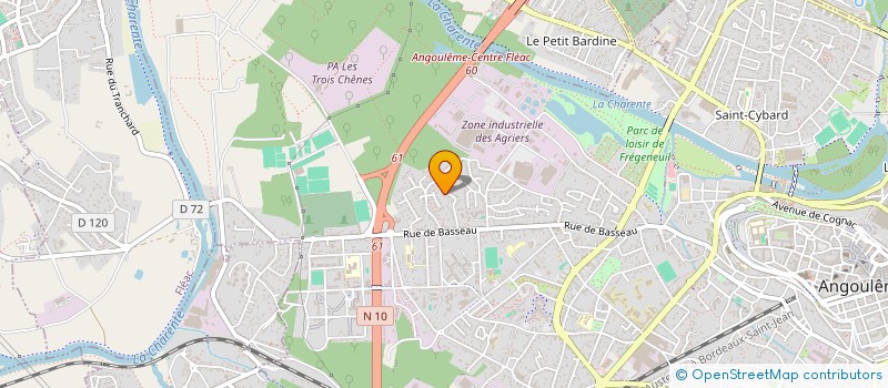 localisation de l'entreprise MADAME SOPHIE N'DIAYE à ANGOULEME
