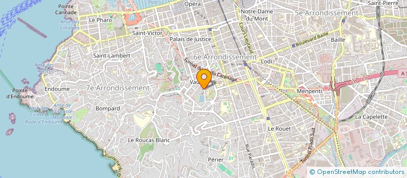 localisation de l'entreprise MADAME SOPHIE NABAIS à MARSEILLE