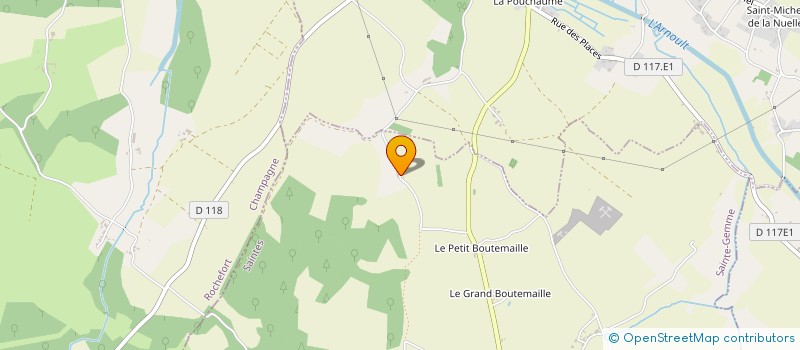 localisation de l'entreprise MADAME SOPHIE NADEAU  SAINTE-GEMME