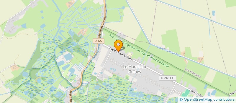 localisation de l'entreprise MADAME SOPHIE NADINE SONIA PETIT  GUINES