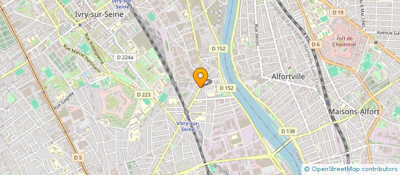 localisation de l'entreprise MADAME SOPHIE NAIRAC  VITRY-SUR-SEINE