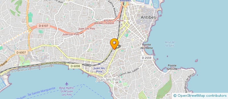 localisation de l'entreprise MADAME SOPHIE NAKKOUR  ANTIBES