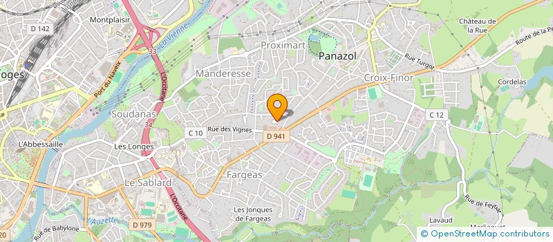 localisation de l'entreprise MADAME SOPHIE NALDO à PANAZOL
