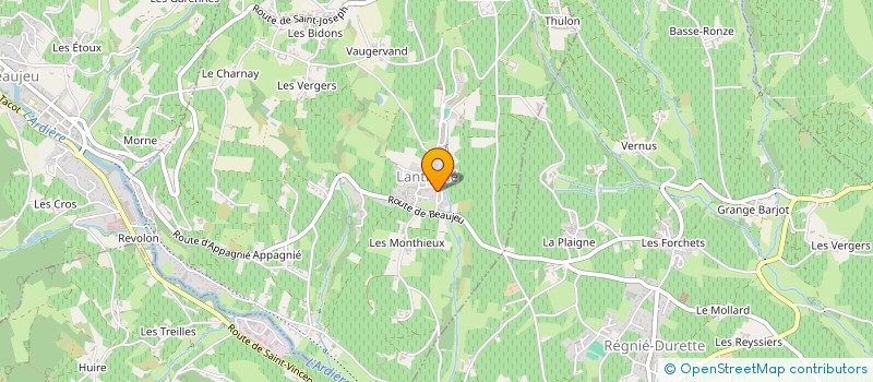 localisation de l'entreprise MADAME SOPHIE NEVEU  LANTIGNIE