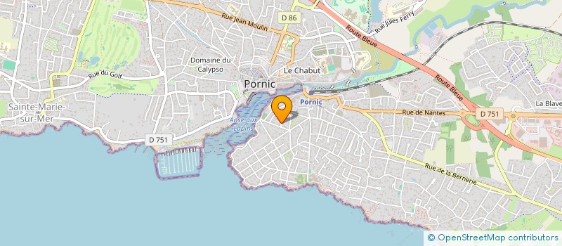 localisation de l'entreprise MADAME SOPHIE NGUYEN-HUU  PORNIC